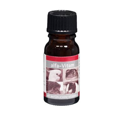 Alfavet alfa Vitam 10ml Multivitaminkonzentrat für Nager, Reptilien & Vögel