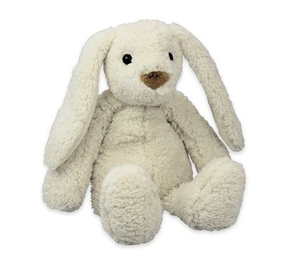 Hase - sitzend, weiß 22 cm