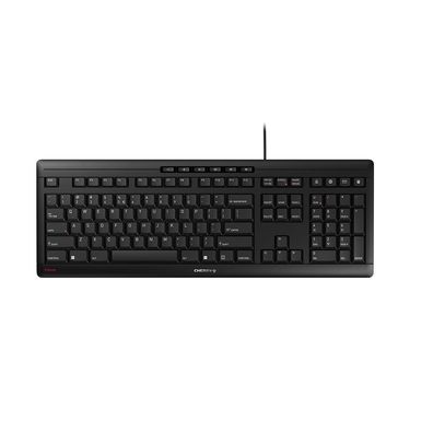 Cherry JK-8500EU-2 CHERRY TAS STREAM Keyboard Corded EU-Layout schwarz