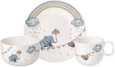 Villeroy & Boch Boho Kids / Walk like an Elephant Kindergeschirr Set 3tlg