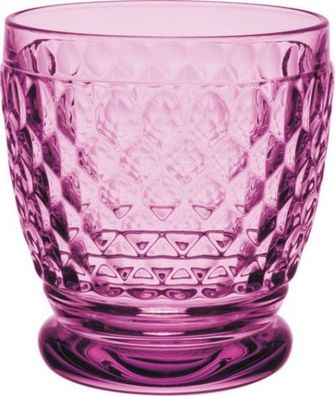 Villeroy & Boch Boston Coloured Becher / Wasserglas / Saftglas / Cocktailglas Berry 1