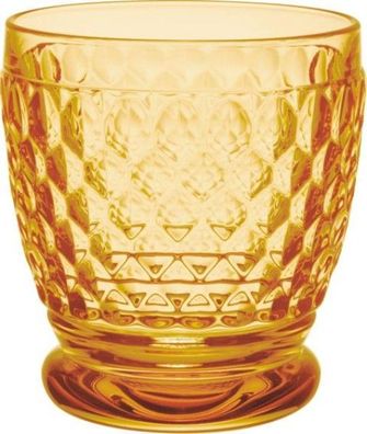 Villeroy & Boch Boston Coloured Becher / Wasserglas / Saftglas / Cocktailglas Saffron