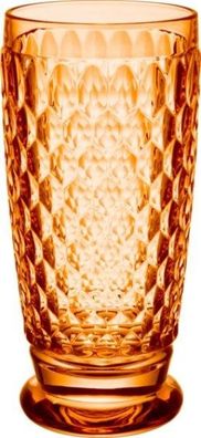 Villeroy & Boch Boston Coloured Longdrinkglas / Bierbecher Apricot 16,2cm 300ml