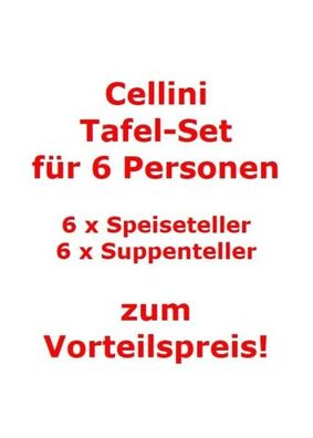 Villeroy & Boch Cellini Tafel-Set für 6 Personen / 12 Teile