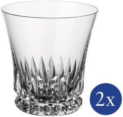 Villeroy & Boch Grand Royal Wasserglas / Saftglas / Cocktailglas Set 2tlg. je 10cm 29