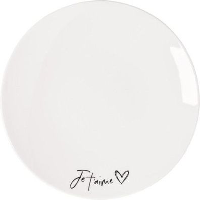 Villeroy & Boch Statement Frühstücksteller / Kuchenteller "Je t`aime" 21cm