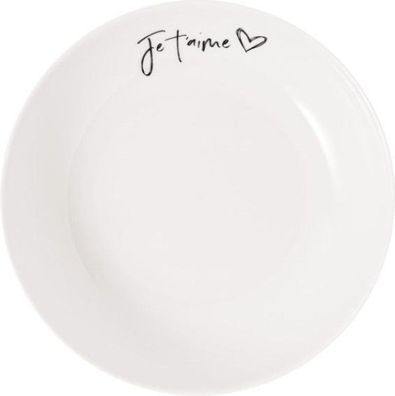 Villeroy & Boch Statement Schale flach "Je t`aime" 19cm