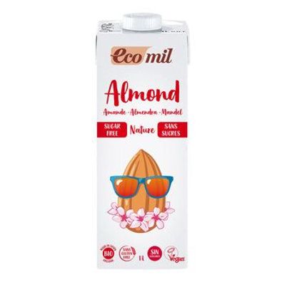 EcoMil EcoMil Bio Mandeldrink Zuckerfrei Natur (Zuckergehalt<0,3 g pro 100g) 1l