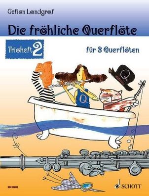 Die fröhliche Querflöte Trioheft 2, Gefion Landgraf