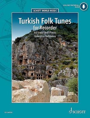 Turkish Folk Tunes for Recorder, Valentina Bellanova