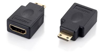 Equip Adapter miniHDMI (Typ C) > HDMI (Typ A) S/B schwarz