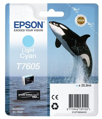 Epson C13T76054010 Epson Tintenpatrone light cyan T 7605