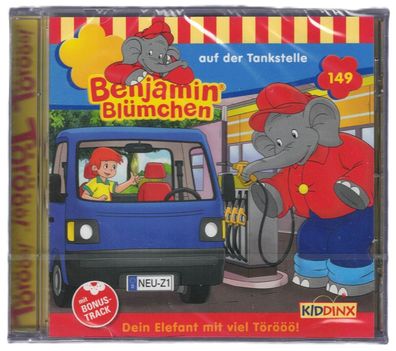 Benjamin Blümchen auf der Tankstelle - Fole 149 - Hörspiel CD - NEU