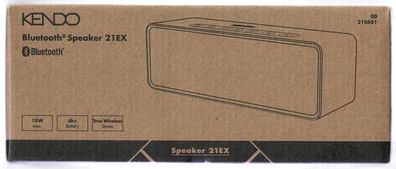 KENDO Bluetooth Speaker 21EX - mobiler Lautsprecher - Freisprecheinrichtung