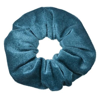 Clayre & Eef Scrunchie Haargummi Ø 10 cm Grün Samt (Gr. Ø 10 cm)