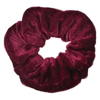 Clayre & Eef Scrunchie Haargummi Ø 10 cm Rot Samt (Gr. Ø 10 cm)