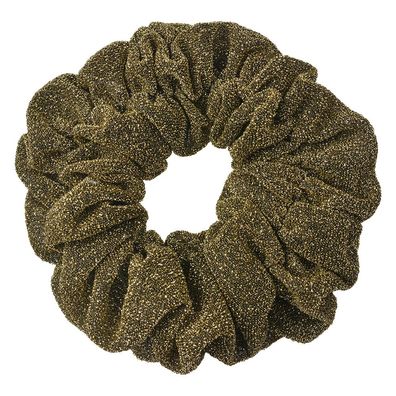 Clayre & Eef Scrunchie Haargummi Ø 10 cm Grün Synthetisch (Gr. Ø 10 cm)