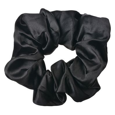 Clayre & Eef Scrunchie Haargummi Ø 10 cm Schwarz Synthetisch (Gr. Ø 10 cm)