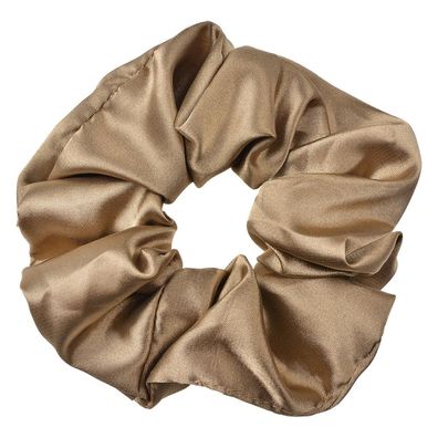 Clayre & Eef Scrunchie Haargummi Ø 10 cm Beige Synthetisch (Gr. Ø 10 cm)