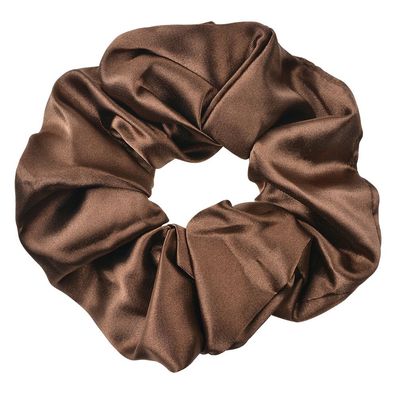 Clayre & Eef Scrunchie Haargummi Ø 10 cm Braun Synthetisch (Gr. Ø 10 cm)