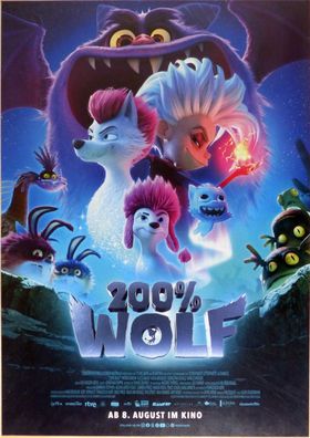 200% Wolf - Original Kinoplakat A1 - Filmposter