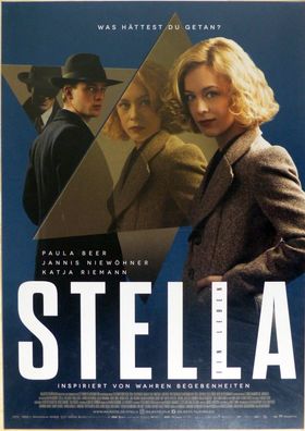 Stella. Ein Leben. - Original Kinoplakat A1 - Paula Beer Jannis Niewöhner- Filmposter