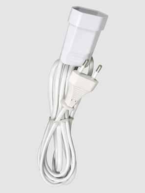 Heitech Euro Verlängerungskabel 5 Meter Kabel – Netzkabelverlängerung mit Kindersi