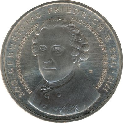 BRD 10 Euro 2012 A Friedrich II. von Preussen*