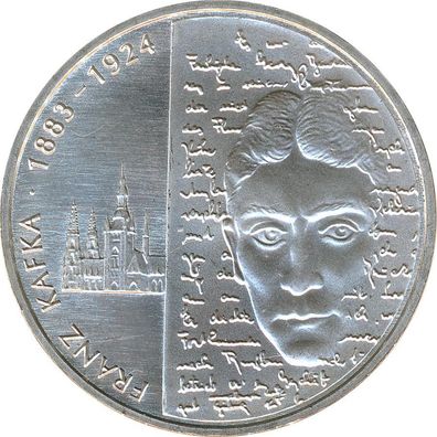 BRD 10 Euro 2008 G Franz Kafka Silber*