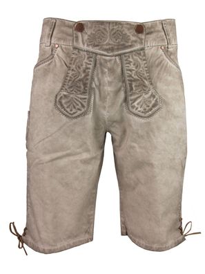 Kniebundhose Nelio beige oilwashed - Farbe: beige oilwashed Größe: 48