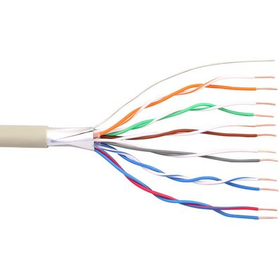 InLine® 69977A Telefon-Kabel 12-adrig, 6x2x0,6mm, zum Verlegen, 100m Rolle