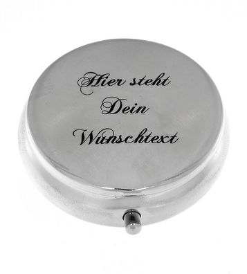 Taschenaschenbecher mit Wunschgravur