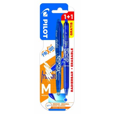 PILOT 2260003B2C 1 + 1 GRATIS: PILOT Frixion ball Tintenroller 0,35 mm, Schreibfar