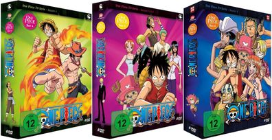 One Piece - TV Serie - Box 4-6 - Episoden 93-195 - DVD - NEU