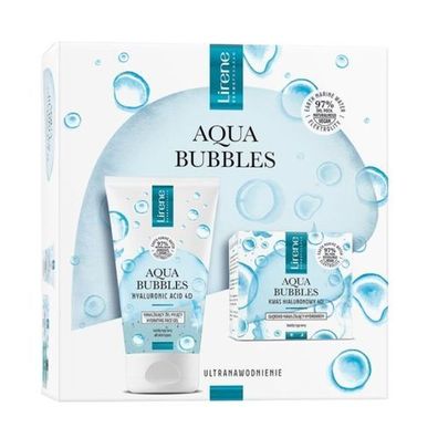 Lirene Aqua Bubbles Hydrokrem 50ml + Gel 150ml