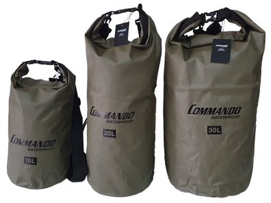 Dry Bag Transportsack Rucksack Seesack Packsack 10, 20 und 30 Liter wasserdicht