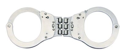 Security Handschellen US Police Gelenkhandschelle Army Handcuffs Hand Fessel