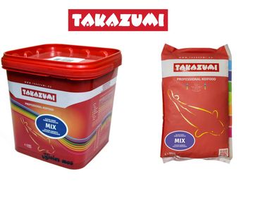 Takazumi Koi-Futter Mix - Farb- & Wachstumsfutter