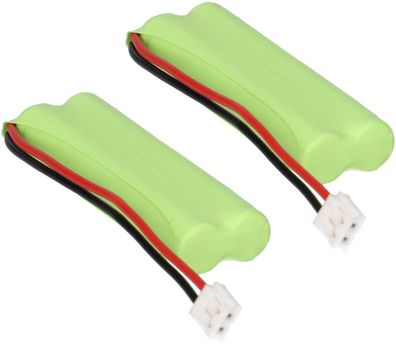 2x Akku kompatibel DP500 Swissvoice Ni-MH 500mAh 2,4V