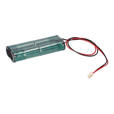 Notleuchtenakku NiMH 4,8V 1720mAh L2x2 4/5A mit Kabel und Stecker ersetzt Beghelli