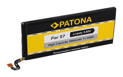 PATONA Akku passend für Samsung Galaxy S7 SM-G930F EB-BG93 - 3,8V 3Ah