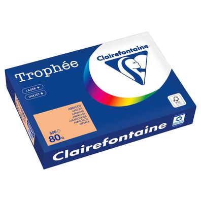 Clairefontaine Kopierpapier 1995PC A4 80g aprikose 500Bl