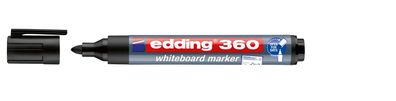 Edding 360-001 10er Boardmarker nachfüllbar 1,5 - 3mm schwarz