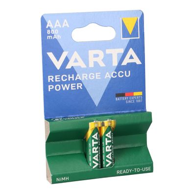 Varta Ready2Use Micro Accu Ni-MH 1,2V / 800mAh AAA 2er Blister