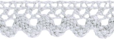 Heyda 203584500 Spitzen Tape 2 m x 15 mm weiß