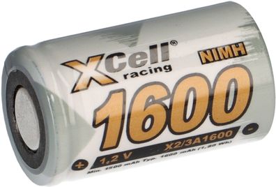 XCell Akku 2/3 A 1,2V / 1600mAh X2/3A1600