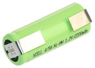 XCell Akku 4/5 A 1,2V / 2200mAh X4/5A2200 Hochstrom U-Lötfahne