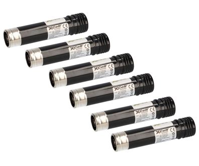 6x XCell Werkzeugakku für Black&Decker Ni-MH 3,6V / 2100mAh VP3621 VP100/VP130K