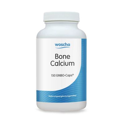 Bone Calcium - Natuerliches Hydroxylapatit, 150 Kapseln - Woscha by Podo Medi