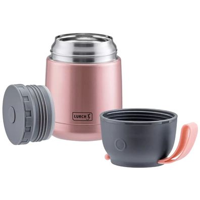 LURCH Iso-Pot Edelstahl 450ml rosa